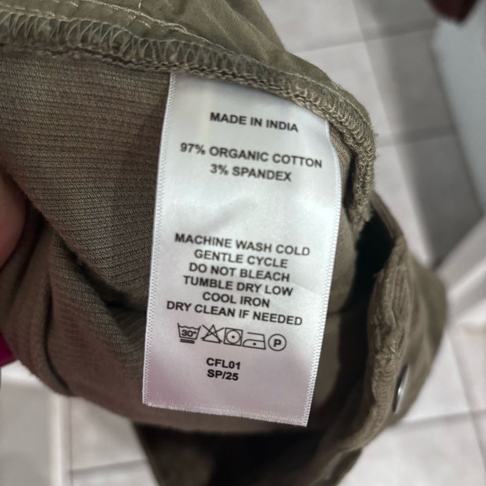 Quince Corduroy Organic Cotton Straight Pants Women’s Size 4 - Picture 8 of 11